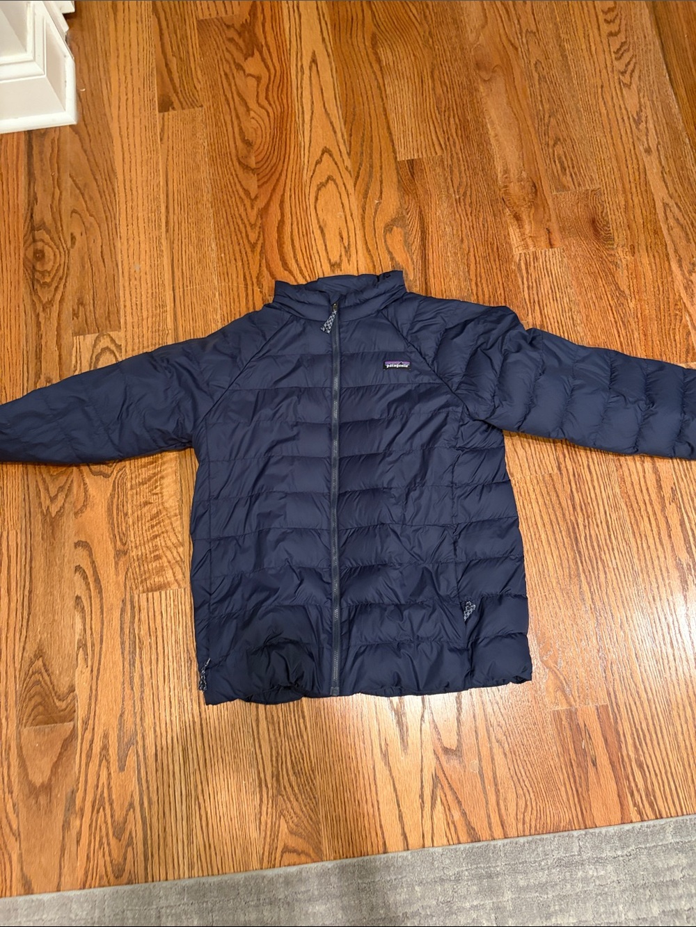 Patagonia Kids Navy Lightweight Puffer Jacket